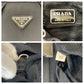 PRADA Backpack Nylon, Leather black Backpacks, Daypacks, Backpacks, Unisex Testo Saffiano Triangle With logo Women Used Authentic