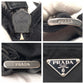 PRADA Shoulder Bag Nylon Black black Shoulder Bag Messenger Bag Unisex Test Triangular logo mens Used Authentic