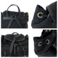 PRADA Backpack Nylon, Leather black Backpack Unisex Test Women Used Authentic