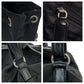 PRADA Backpack Nylon, Leather black Backpack Unisex Test Women Used Authentic