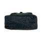 PRADA Shoulder Bag Nylon Black SilverMetal Shoulder Bag pochette Test Triangle With logo Women Used Authentic