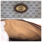 GUCCI Shoulder Bag 007 261 1148 GG Supreme canvas, leather Brown Gold Metal Shoulder Bag pochette Old Gucci Micro GG Women Used Authentic
