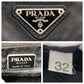 PRADA Tote Bag Nylon Black black Tote Bag Shoulder Bag Unisex Test Triangular logo Women Used Authentic