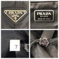 PRADA Tote Bag Nylon, Plastic Black black Tote Bag handbag Test Triangle With logo Women Used Authentic