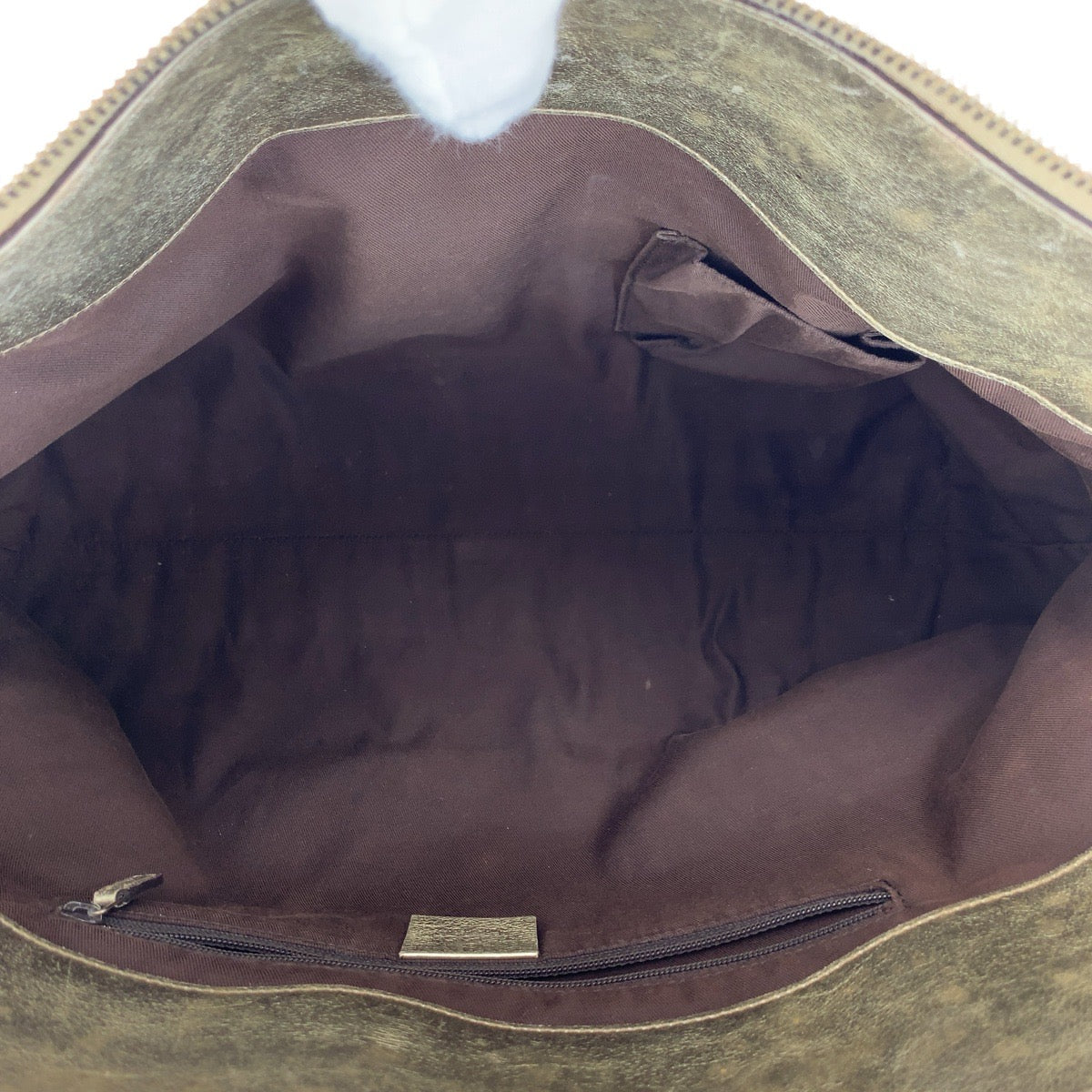 GUCCI Tote Bag 189831 GG canvas, leather Beige gold Tote Bag Shoulder Bag Abbey Women Used Authentic