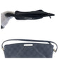 GUCCI Handbag 039 1103 GG canvas, leather Black SilverMetal Handbag accessory pouch Women Used Authentic