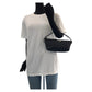 GUCCI Handbag 039 1103 GG canvas, leather Black SilverMetal Handbag accessory pouch Women Used Authentic