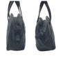 PRADA Handbag Nylon Black black Test Logo embroidery Women Used Authentic