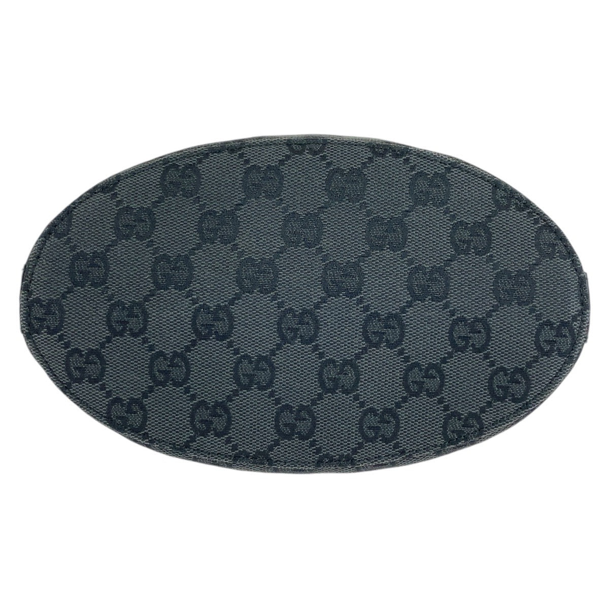 GUCCI Handbag 001 3753 GG canvas, plastic Black black Handbag Women Used Authentic