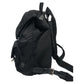 PRADA Backpack Nylon Black black Backpack Unisex Test Triangular logo Women Used Authentic