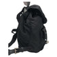 PRADA Backpack Nylon Black black Backpack Unisex Test Triangular logo Women Used Authentic