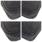 PRADA Handbag Wool, Nylon Gray Navy SilverMetal Handbag accessory pouch PRADA Sports Women Used Authentic
