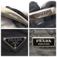 PRADA Shoulder Bag Nylon Black black Shoulder Bag Messenger Bag Unisex Test Triangular logo mens Used Authentic