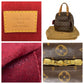 LOUIS VUITTON Handbag M51161 PVC, Leather Brown Gold Metal Monogram Exantri Cite Women Used Authentic