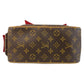 LOUIS VUITTON Handbag M51161 PVC, Leather Brown Gold Metal Monogram Exantri Cite Women Used Authentic