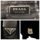 PRADA Shoulder Bag V165 Nylon black Shoulder Bag Messenger bag Test Triangle With logo Women Used Authentic