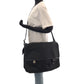 PRADA Shoulder Bag V165 Nylon black Shoulder Bag Messenger bag Test Triangle With logo Women Used Authentic