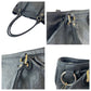 GUCCI Tote Bag 296853 leather Black GoldMetal Tote Bag Shoulder Bag Sukey Women Used Authentic