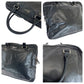 GUCCI Business bag 211113 leather Black SilverMetal Business bag handbag mens Used Authentic