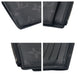 LOUIS VUITTON Bifold Wallet M81568 PVC Black SilverMetal Folding wallet Compact wallet Fragment case Monogram Eclipse hybrid wallet mens Used Authentic
