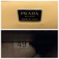 PRADA Business bag leather Brown Silver Metal Business bag briefcase mens Used Authentic