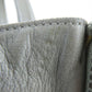 BALENCIAGA Handbag 357333 leather Silver Paper mini Women Used Authentic