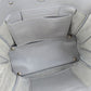 BALENCIAGA Handbag 357333 leather Silver Paper mini Women Used Authentic