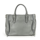 BALENCIAGA Handbag 357333 leather Silver Paper mini Women Used Authentic