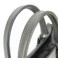 BALENCIAGA Handbag 357333 leather Silver Paper mini Women Used Authentic