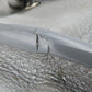 BALENCIAGA Handbag 357333 leather Silver Paper mini Women Used Authentic
