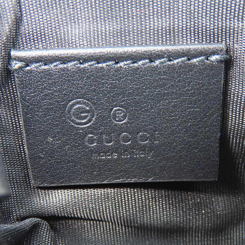 GUCCI Coin case 544476 Sima leather black mens(Unisex) Used Authentic