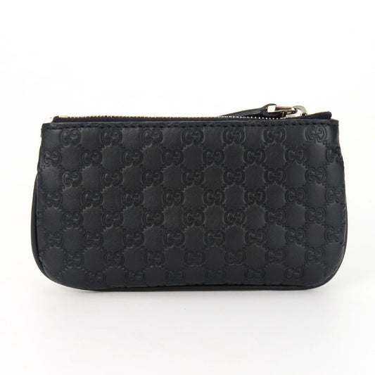 GUCCI Coin case 544476 Sima leather black mens(Unisex) Used Authentic