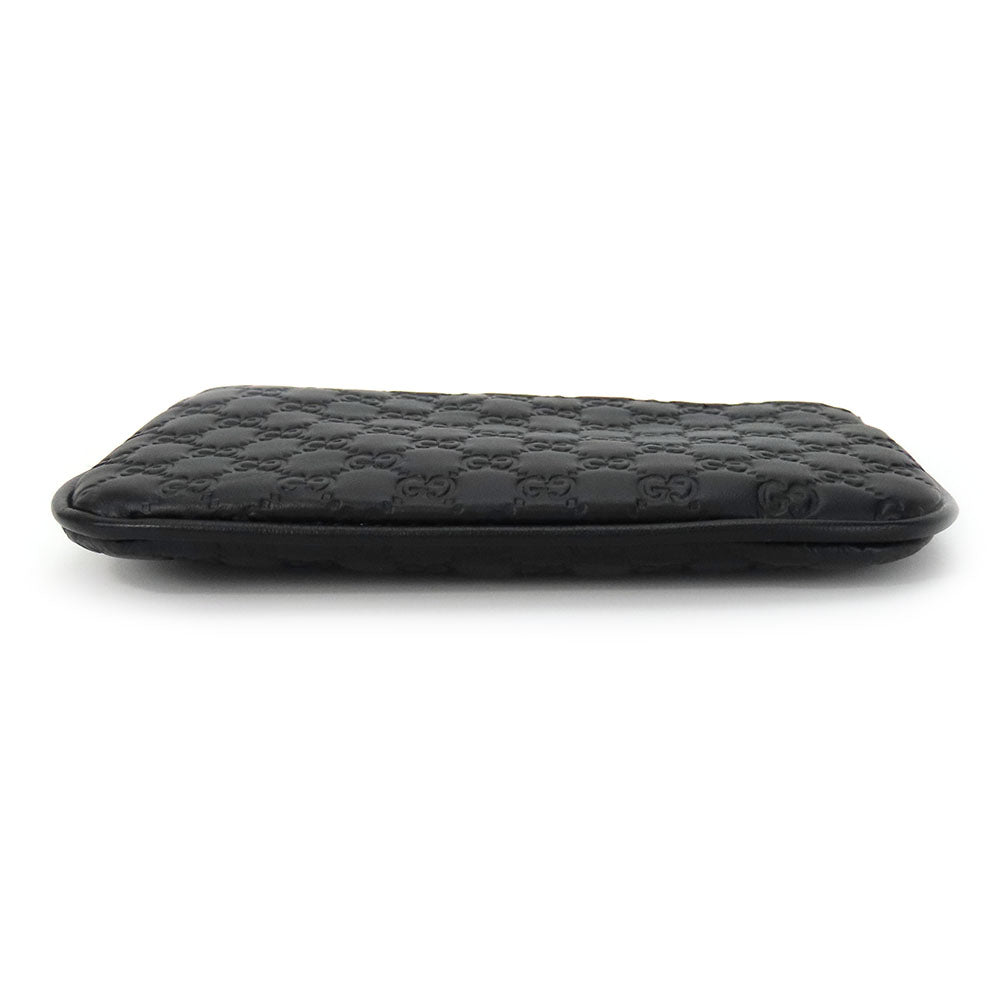 GUCCI Coin case 544476 Sima leather black mens(Unisex) Used Authentic