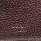 PRADA Bifold Wallet 1M0522 leather Brown Women Used Authentic
