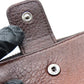PRADA Bifold Wallet 1M0522 leather Brown Women Used Authentic