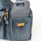 GUCCI Backpack 003.58.0016 Suede Navy Bamboo