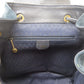 GUCCI Backpack 003.58.0016 Suede Navy Bamboo