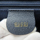 GUCCI Backpack 003.58.0016 Suede Navy Bamboo