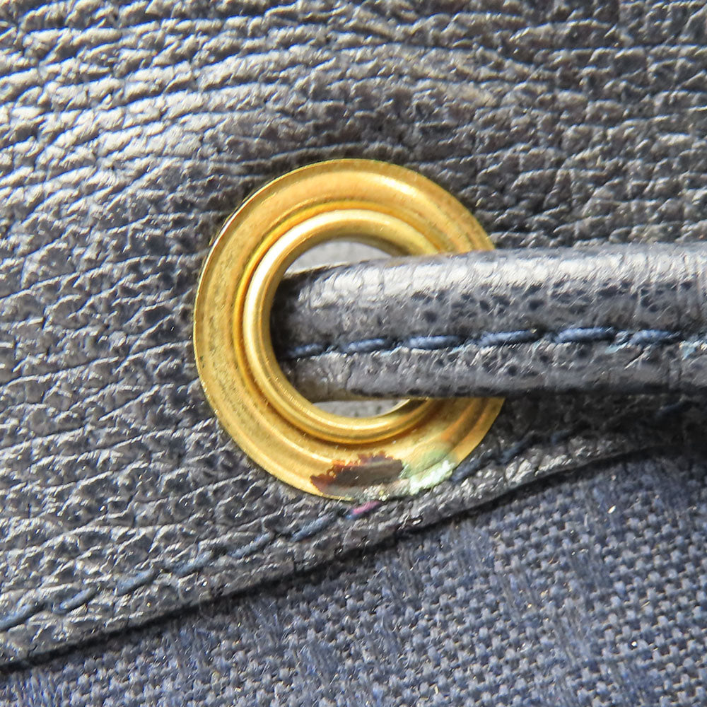GUCCI Backpack 003.58.0016 Suede Navy Bamboo