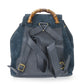 GUCCI Backpack 003.58.0016 Suede Navy Bamboo