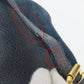 GUCCI Backpack 003.58.0016 Suede Navy Bamboo