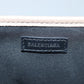 BALENCIAGA Cabas Hand Bag Leather Gray