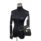 CELINE Handbag leather black ring Women Used Authentic