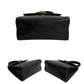 CELINE Handbag leather black ring Women Used Authentic