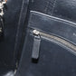 BALENCIAGA Two Way Mini Tote Bag Black Silver