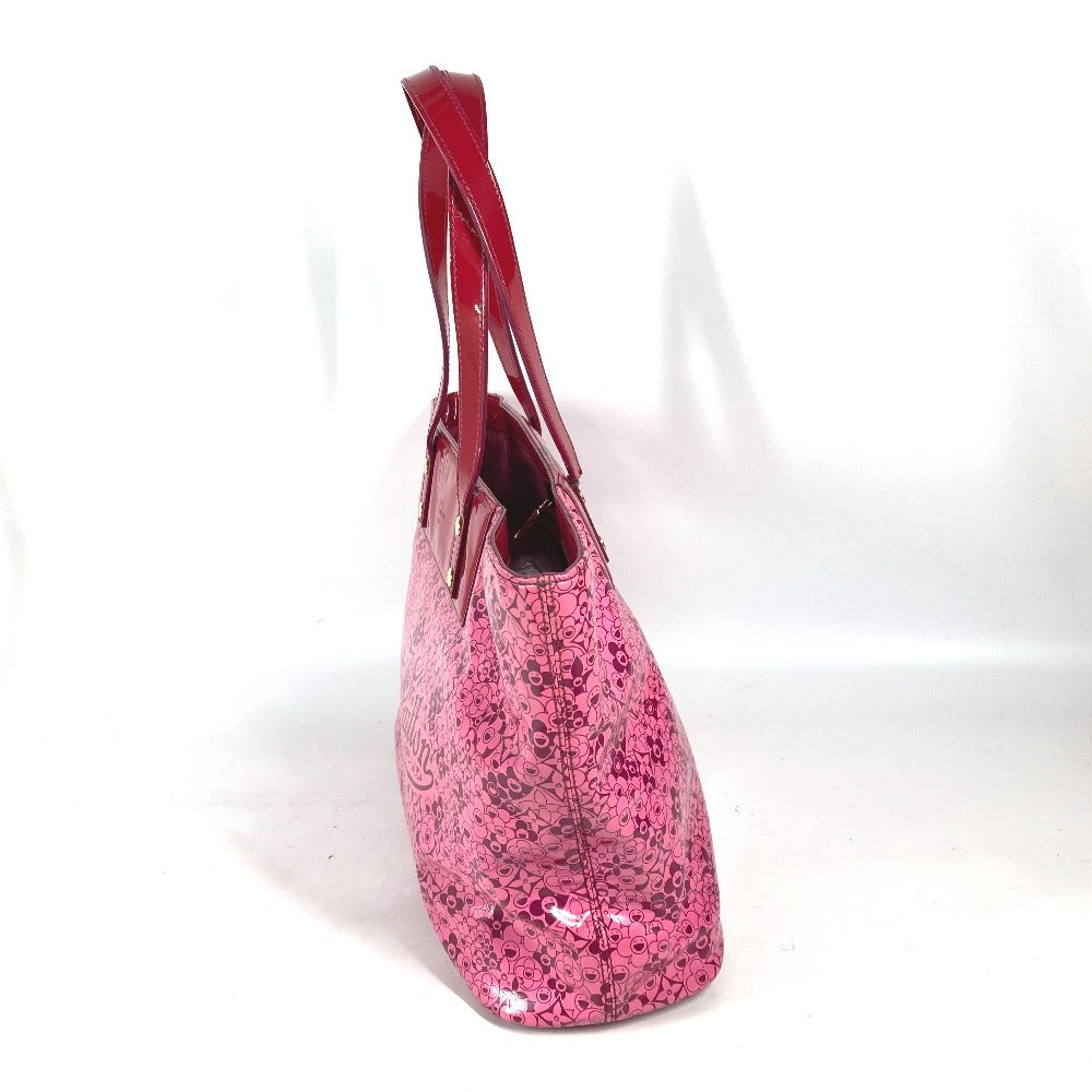 LOUIS VUITTON Shoulder Bag M93160 PVC / Leather pink Cosmic Blossom Takashi Murakami Cosmic PM Women Used Authentic