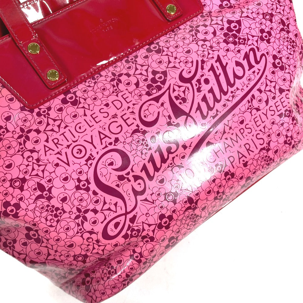 LOUIS VUITTON Shoulder Bag M93160 PVC / Leather pink Cosmic Blossom Takashi Murakami Cosmic PM Women Used Authentic