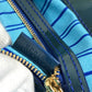 LOUIS VUITTON Tote Bag M93161 Leather / PVC blue Cosmic Blossom Cosmic PM Women Used Authentic
