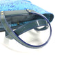 LOUIS VUITTON Tote Bag M93161 Leather / PVC blue Cosmic Blossom Cosmic PM Women Used Authentic