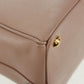 PRADA Two Way Hand Bag Saffiano Leather Pink Gold